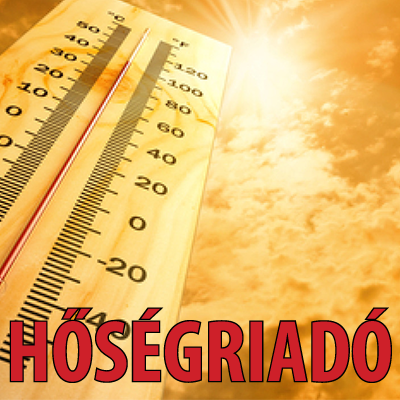 Hőségriadó elrendelése