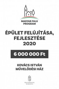 Civil közösségi tevékenységek és feltételeinek támogatása 2020