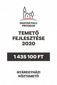 Temető fejlesztése 2020