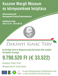 Kaszner Margit Múzeum felújítása